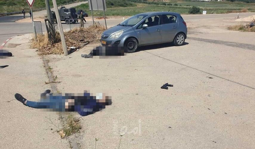 محدث.. جيش الاحتلال يعدم شابين ويصيب ثالث قرب حاجز سالم شمال الضفة - فيديو وصور