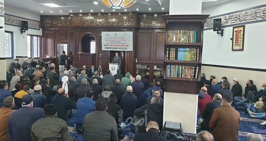 القدس: الأوقاف تفتتح مسجد وتكية " أبو أيوب الأنصاري " في بلدة بدو