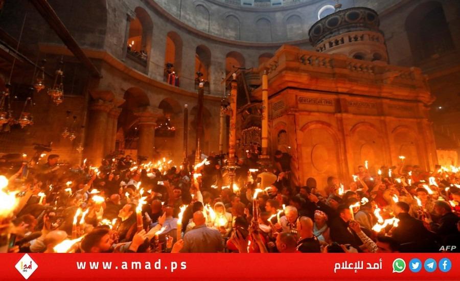 الفلسطينيون استقبلوا "فيضان النور" في القدس بشروط إسرائيل