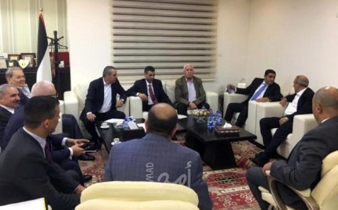 تفاصيل لقاء وفد المخابرات المصرية مع قيادات في حركة فتح برام الله