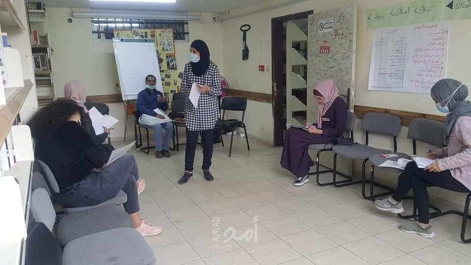 المصادر العلائية تنفذ جلسات تأهيل وتدريب لذوي الصعوبات البصرية في نابلس