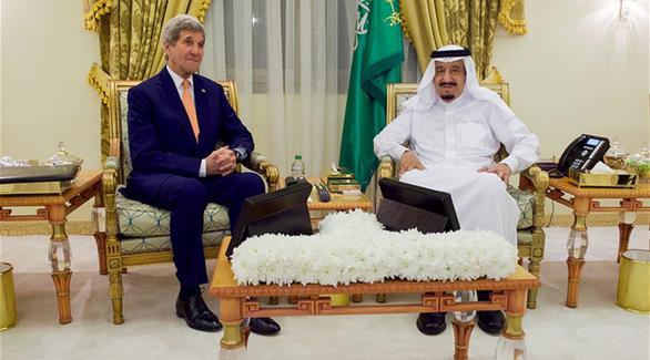 كيري يعرض على السعوديين خطة الحل في سوريا