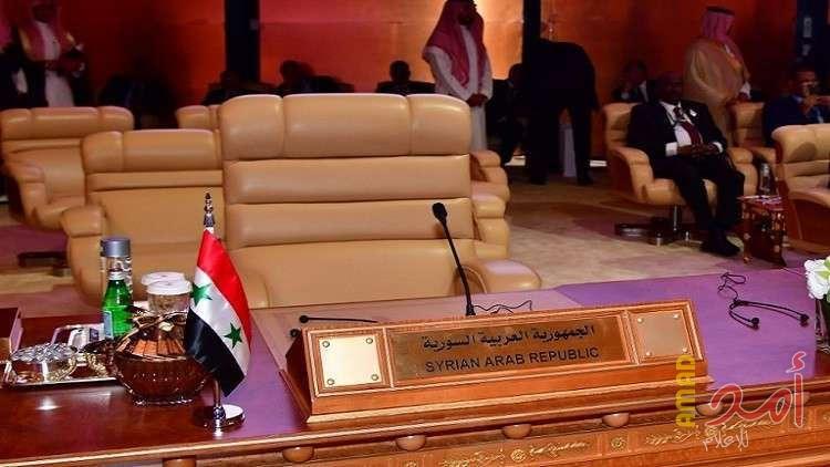 المقعد السوري خال في القمة العربية في تونس