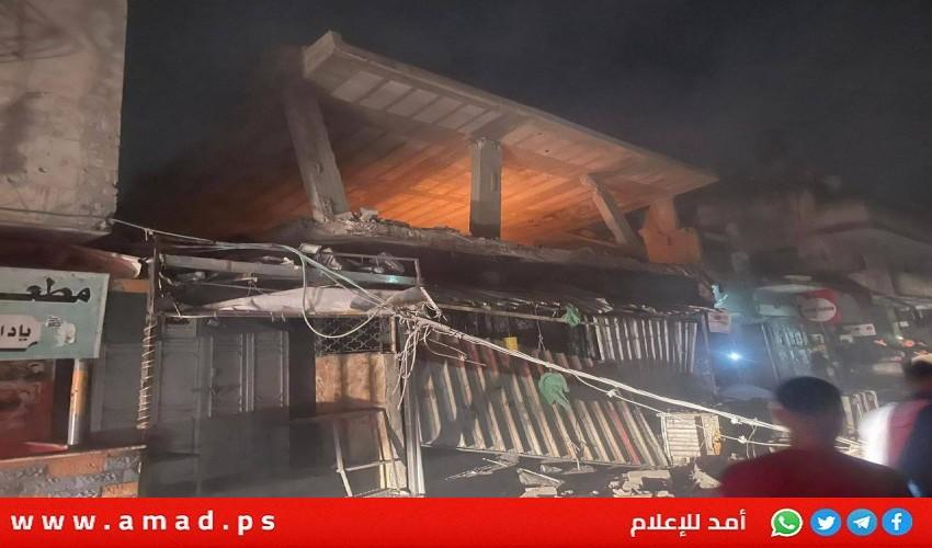 شهداء وإصابات جراء قصف جيش العدو لمخيم بلاطة ومواجهات في طوباس - فيديو