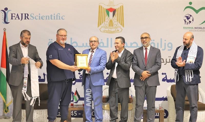 صحة حماس: نقدر جهود مؤسستي "فجر سينتفيك ورحمة" في تخفيف معاناة مرضى غزة