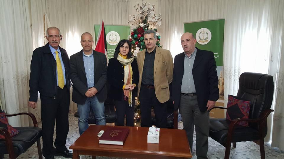 بابون تطلع صندوق البلديات على وضع أحياء بيت لحم