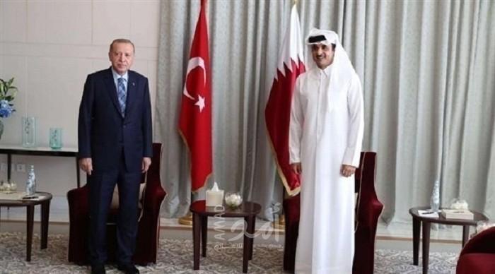 صحيفة بريطانية تكشف حقيقة زيارة أردوغان لتميم في الدوحة