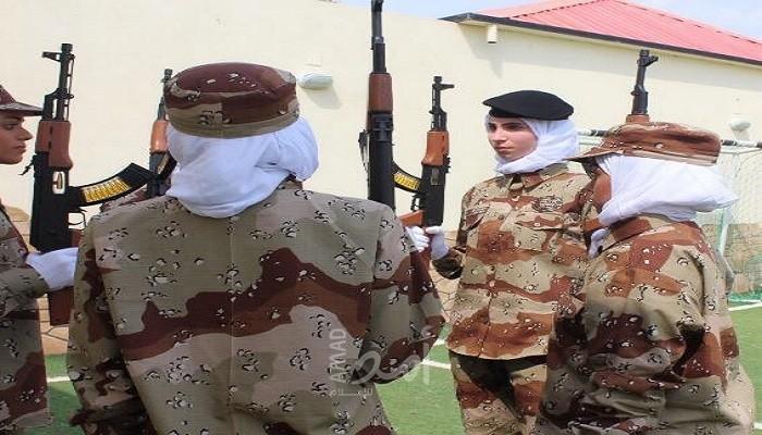 للمرة الأولى.. عرض عسكري نسائي في السعودية