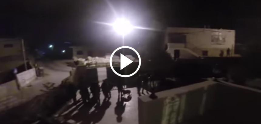 فيديو نشره جيش الاحتلال حول كيفية اعتقال الطفل أدعيس الذي تزعم سلطات  الاحتلال قتله مستوطِنة