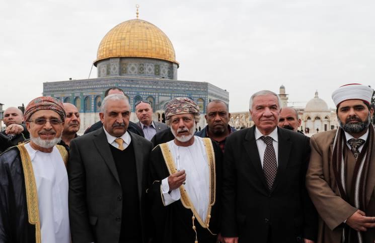 وزير خارجية سلطنة عُمان يزور المسجد الأقصى