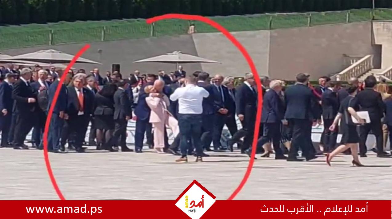 رئيس وزراء ألبانيا يقبل رئيسة وزراء إيطاليا بطريقة غريبة - فيديو