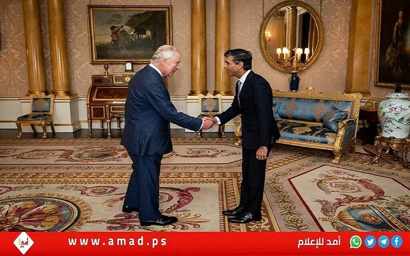 الملك تشارلز الثالث يقبل استقالة ليز تراس ويكلف ريشي سوناك بتشكيل الحكومة البريطانية