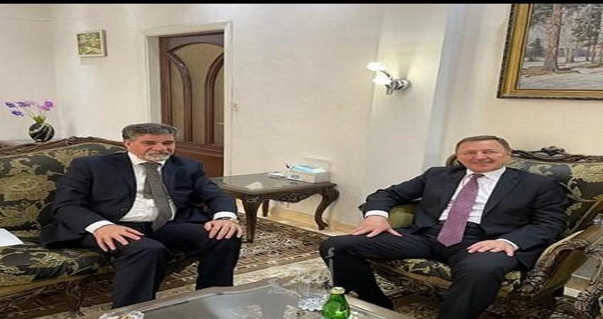 عبد الهادي يبحث مع السفير الروسي لدى سوريا آخر التطورات في فلسطين