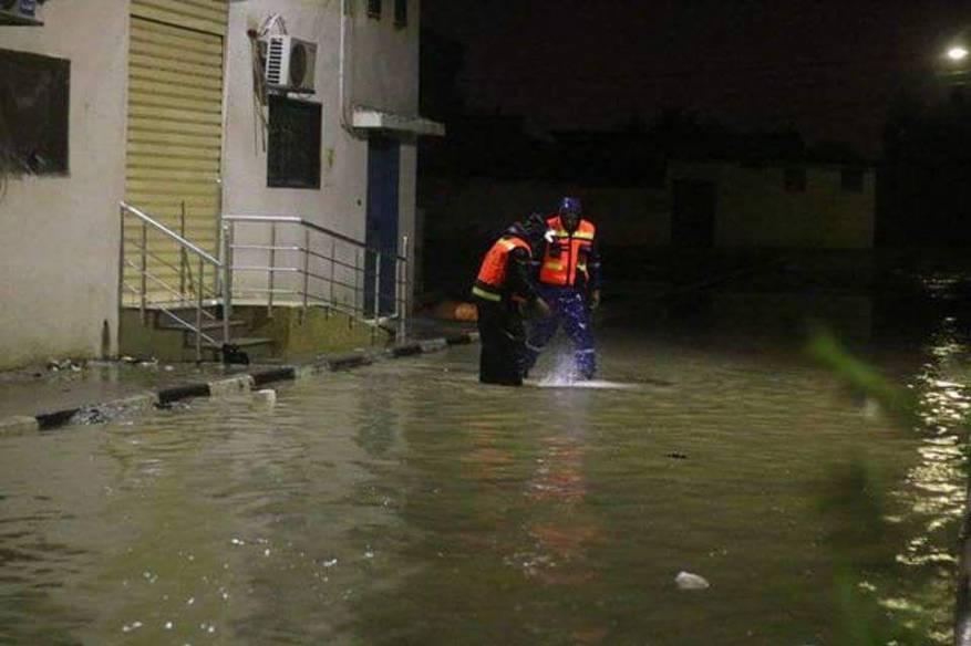 الدفاع المدني يتعامل مع 16 حادث إنقاذ في جنين