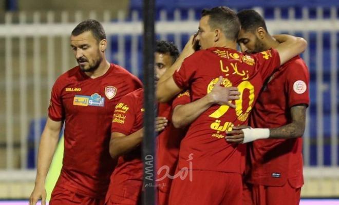 شاهد .. فوز تاريخي لنادي ضمك علي النصر في الدوري السعودي