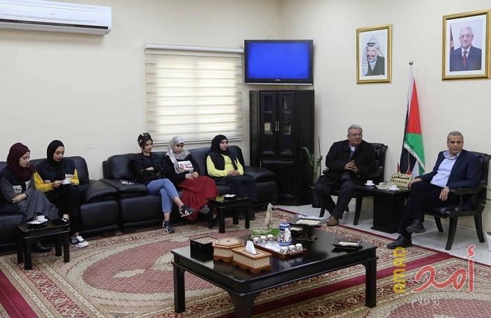 تسليم ملابس وطابعة بريل لنزلاء جمعية دار الإيمان لرعاية وإيواء الأيتام في قلقيلية