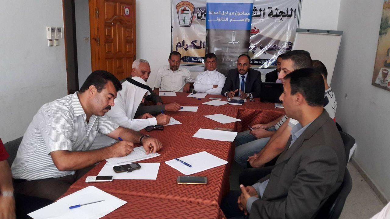 اللجنة الشعبية بالبريج تستضيف ورشة عن الميراث