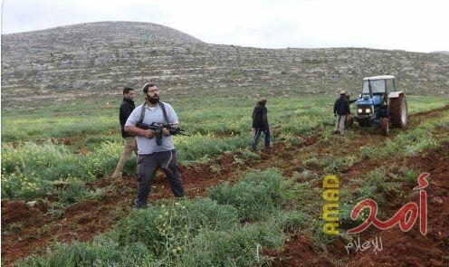 مستوطنون يهاجمون مزارعين في قرية "مادما" جنوب نابلس