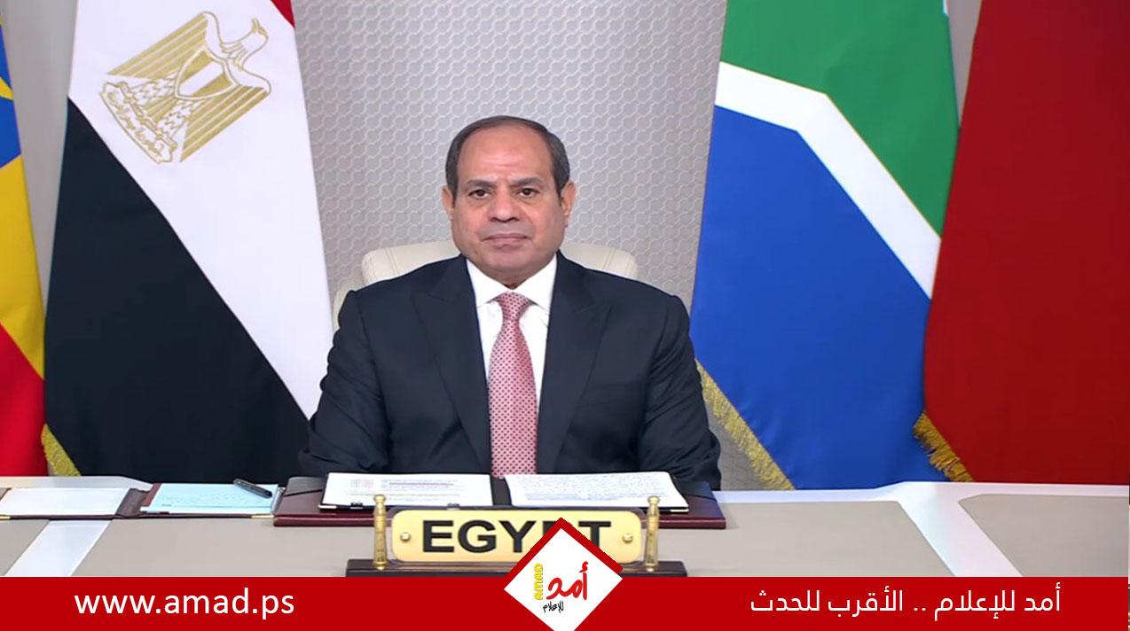 السيسي: مصر تدين وتعارض قتل المدنيين من جميع الأطراف والمنشآت المدنية - فيديو