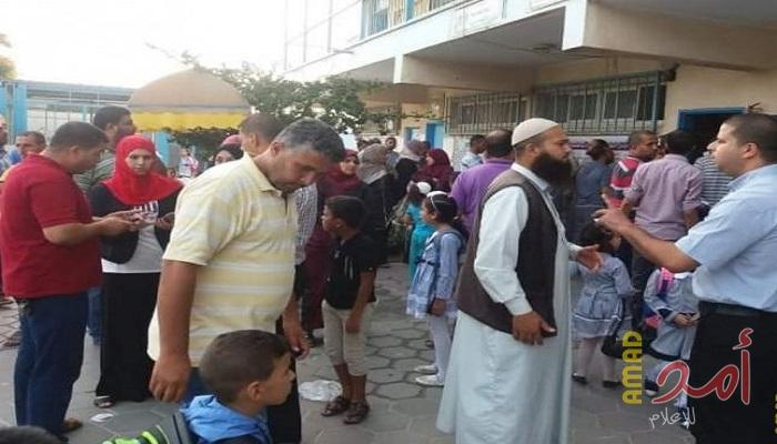 "مجلس أولياء الأمور" يوضح ما حدث اليوم في مدارس مخيم المغازي