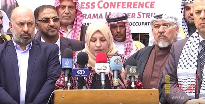 المجلس الفلسطيني للتمكين يعقد مؤتمر صحفي لدعم اضراب الأسرى