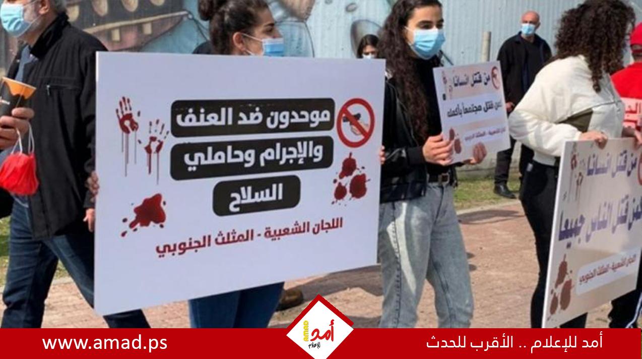 إضراب عام في سخنين احتجاجا على جرائم القتل داخل أراضي الـ48