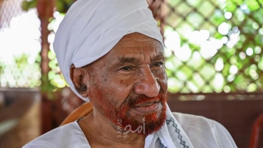 أنباء عن تدهور صحة زعيم حزب الأمة السوداني الصادق المهدي