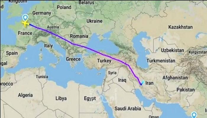 طائرة فرنسية تختفي من الرادار قبل الهبوط اضطرارياً في إيران