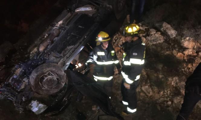 إصابة شابان في حادث سير قرب أبو سنان