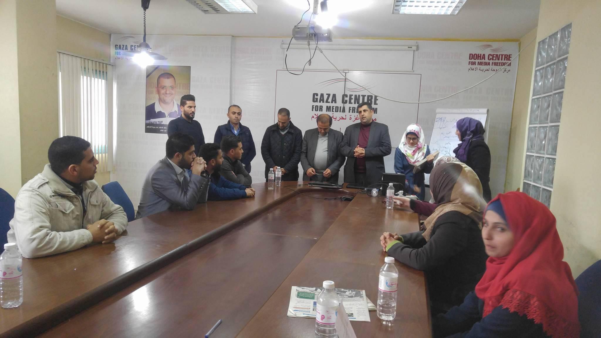 شبكة الصحافيين الاستقصائين الفلسطينيين تختتم الدورة التدريبية بعنوان "الصحافة الاستقصائية .. الأخلاقيات والأسس"