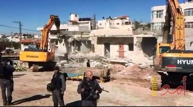 جنين: هدم 4 منشآت في برطعة