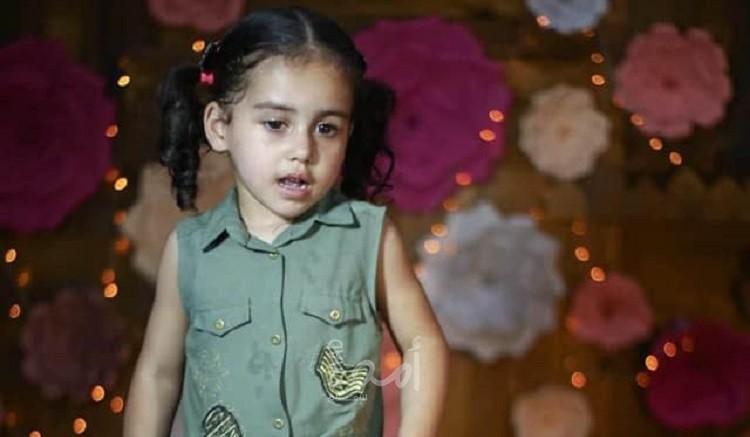 غزة: وفاة الطفلة عايدة البلبيسي إثر إصابتها برصاصة طائشة