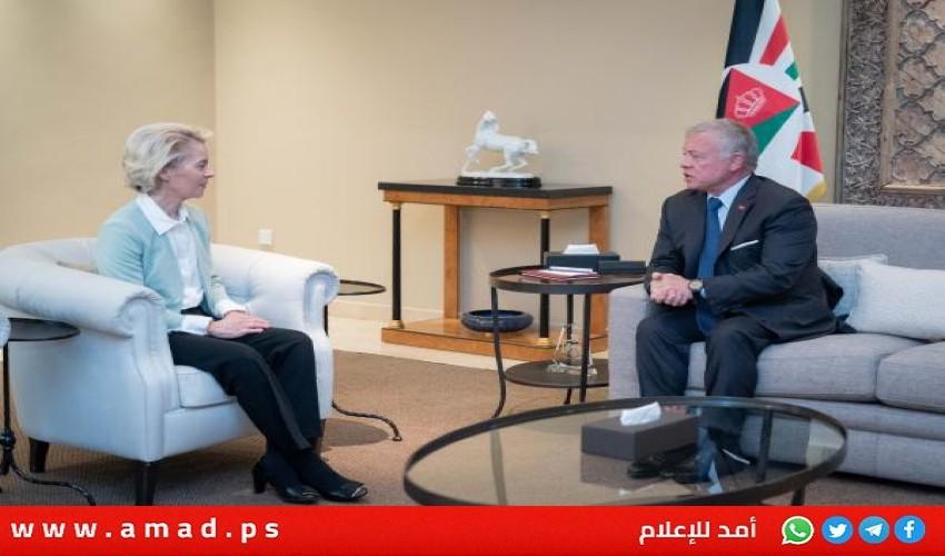 الملك عبدالله يحذر من "انفجار" المنطقة مع استمرار الحرب البشعة بغزة