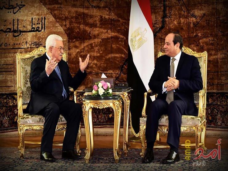 تفاصيل اجتماع عباس بالرئيس المصري في القاهرة
