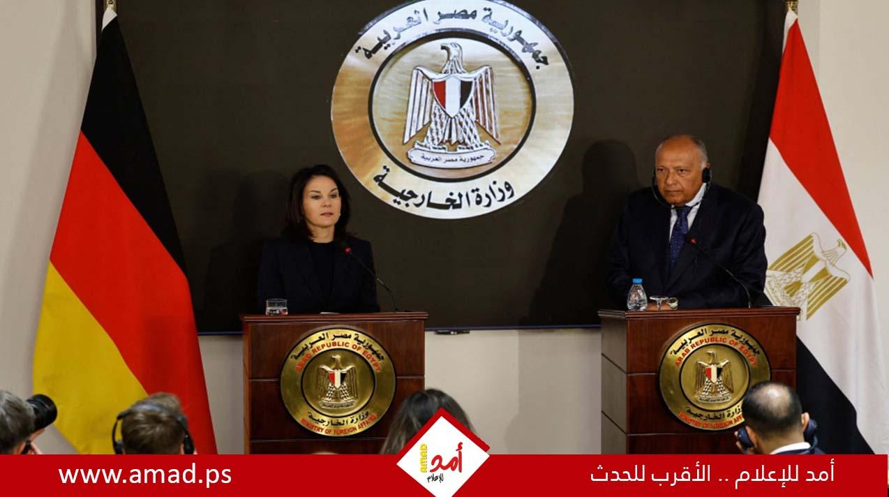 شكري يحذر من أية عمليات عسكرية في رفح.. وبيربوك: يجب فتح كافة  المعابر لــ دخول المساعدات