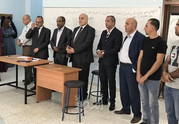 سلفيت: أبو جيش يفتتح "عام تدريبي" في مراكز التدريب المهني التابعة لوزارة العمل