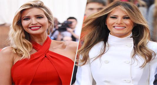 "ميلانيا" و"إيفانكا" ترامب ضمن قائمة أجمل السياسيين فى واشنطن