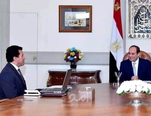 مدرسة بحرية فلسطينية تهنئ الوزير المصري أشرف صبحي وتدعو إلى فتح الآفاق