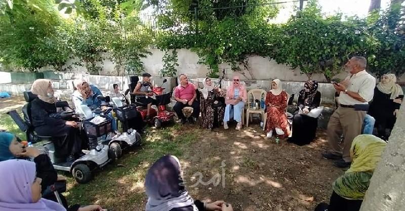لجنة المرأة بالشخصيات المستقلة تنظم لقاءً هامًا مع اتحاد المعاقين بغزة