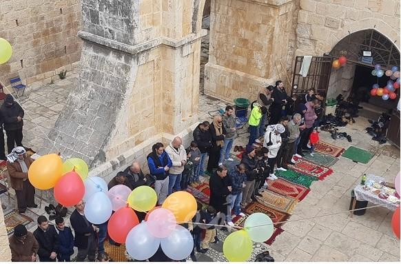 القدس: 50 ألف مصل أدوا صلاة الجمعة فى المسجد الأقصى