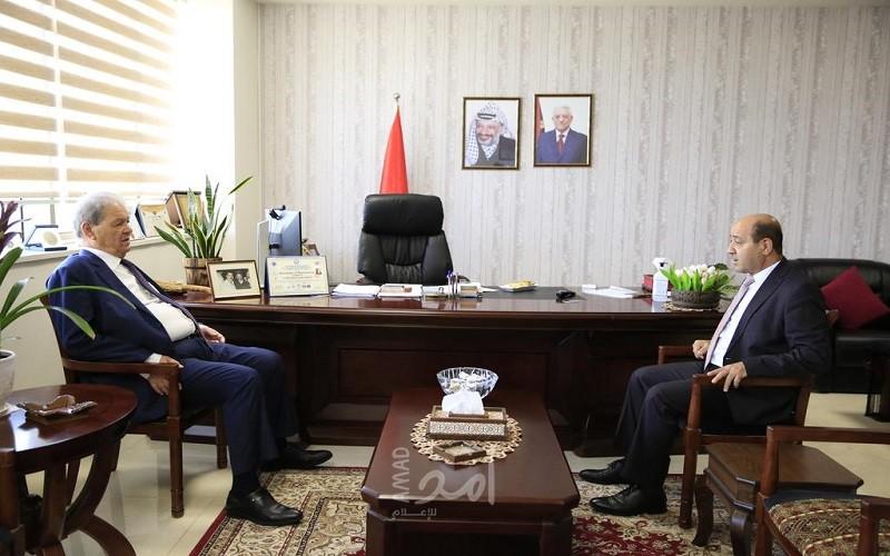 المدرسة الوطنية: أبو زيد يستقبل رئيس المجلس الوطني