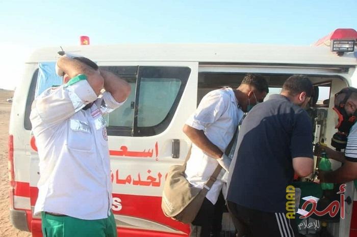 إصابة بالغة لطفل بحادث سير جنوب غزة