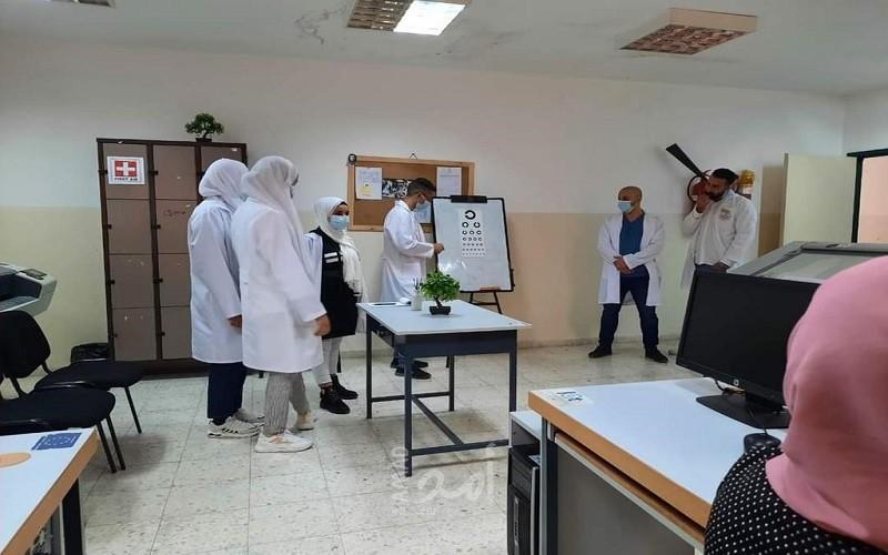 تأهيل فتيات نابلس ينفذ زيارة لقسم التصوير والشيخ خليفة ينظم يوم طبي لطلبته