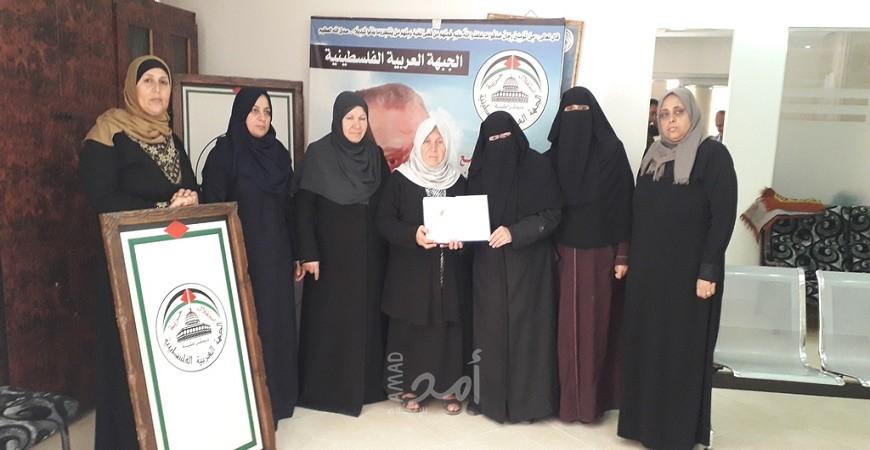كفاح المرأة الفلسطيني يستقبل وفداً نسوياً من دائرة العمل النسائي بالجهاد الإسلامي