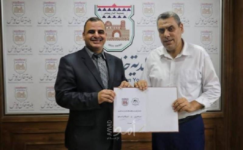 توقيع اتفاقية لإنارة"شوارع" مدينة خانيونس