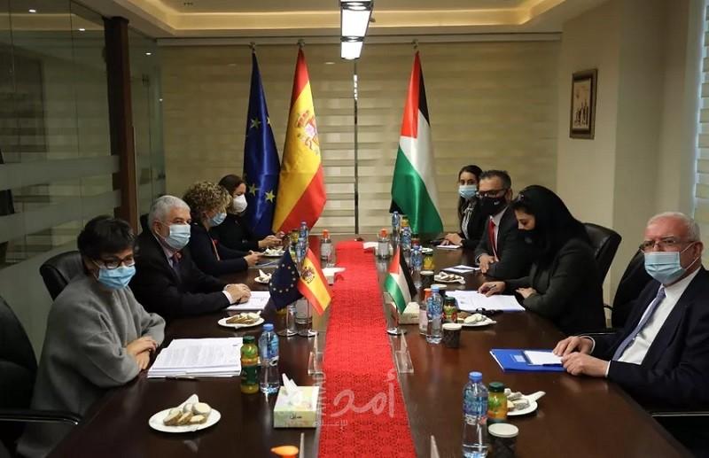 وزيرة خارجية اسبانيا: يجب استغلال "التطبيع" لايجاد حل للقضية الفلسطينية