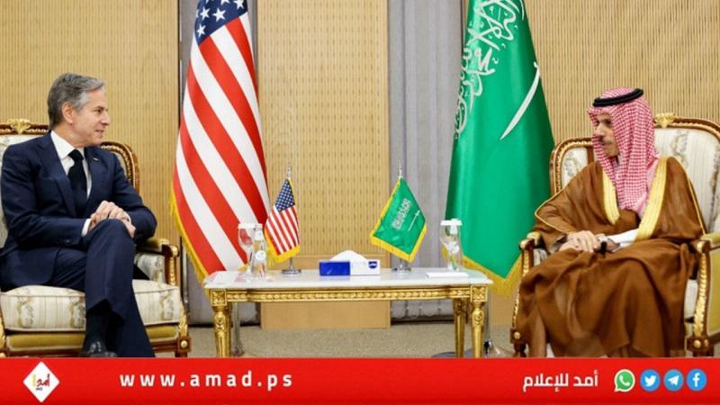 بلينكن يتصل مع بن فرحان هاتفياً بعد حادثة "إطلاق النار" على القنصلية الأمريكية