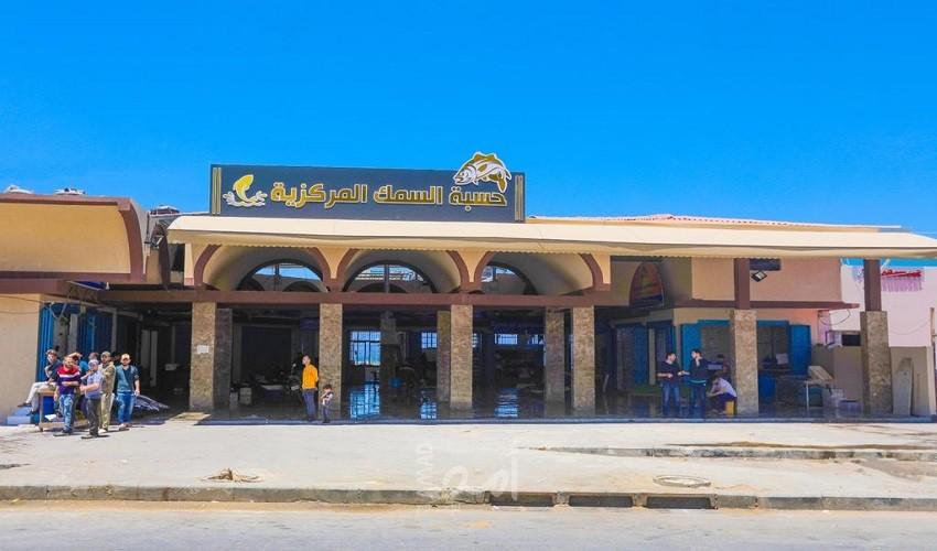 بلدية غزة: تواصل العمل في مشروع صيانة وتطوير حسبة السمك