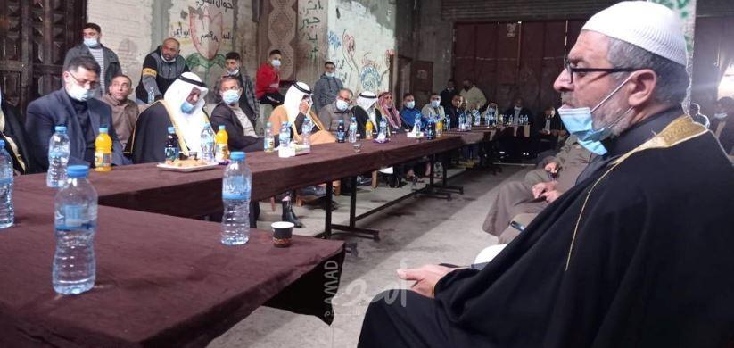 تجمع أهالي يافا في مخيم المغازي يؤكدون نشر روح الإصلاح و الترابط الأسري بين المواطنين - صور