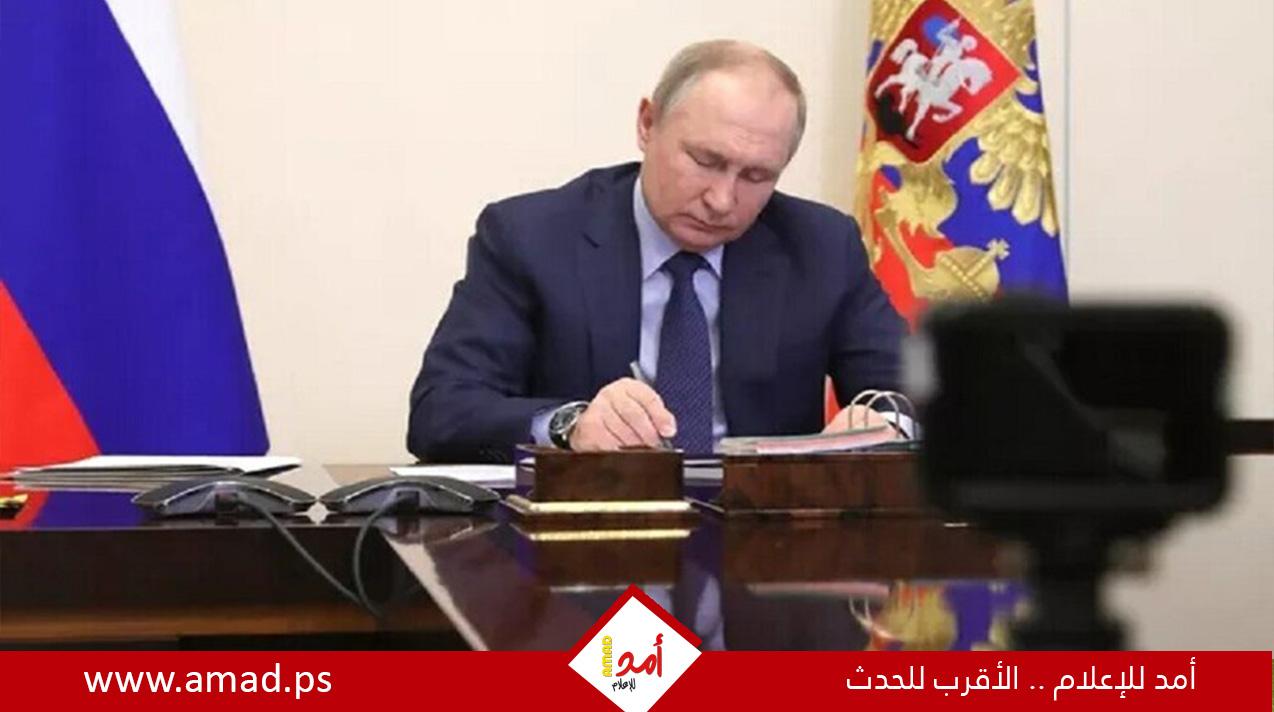 أول قرار من بوتين ردا على العصيان المسلح